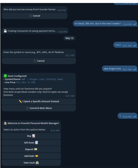 Telegram UI
